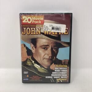 John Wayne 20 Movie Pack 3 Digitally Remastered DVDs New Sealed